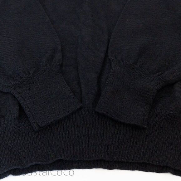 Vintage Archie Brown & Son Bermuda 100% Lambswool Sweater 44 V-Neck Pullover - Picture 6 of 9